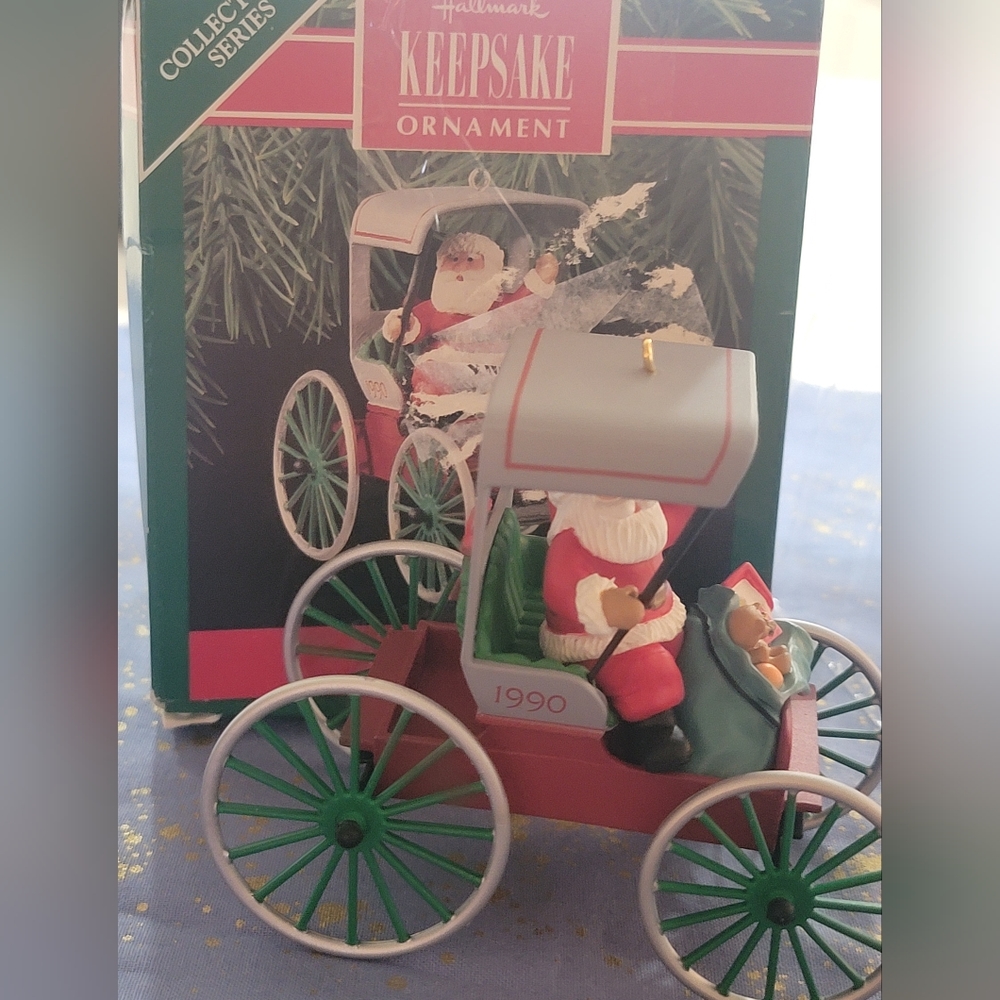 Hallmark Keepsake Here Comes Santa 1990 #12